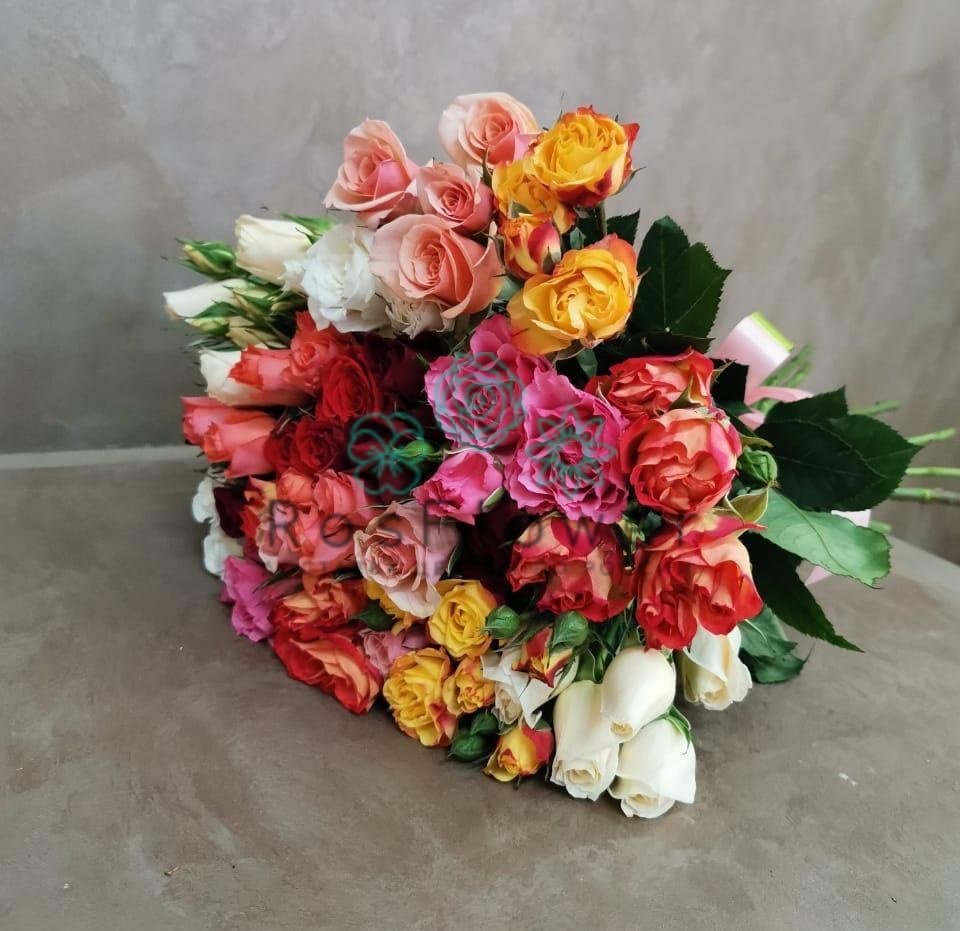 Букет цветов из: Розы в Кузнечное