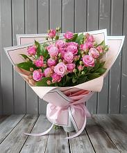 Букет Розовый кустик #REPLACE_PRED# Кузнечное