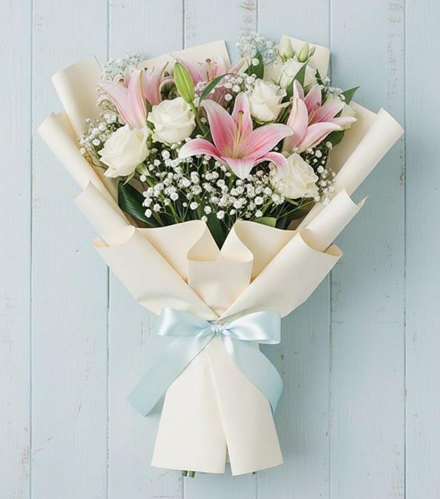 Букет цветов из: Лилии в Кузнечное