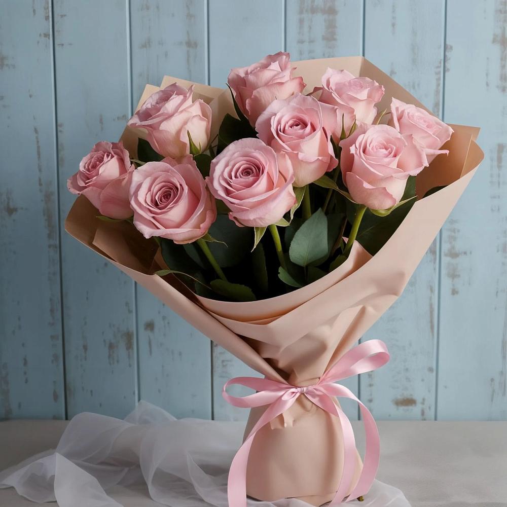 Букет цветов из: Розы в Кузнечное