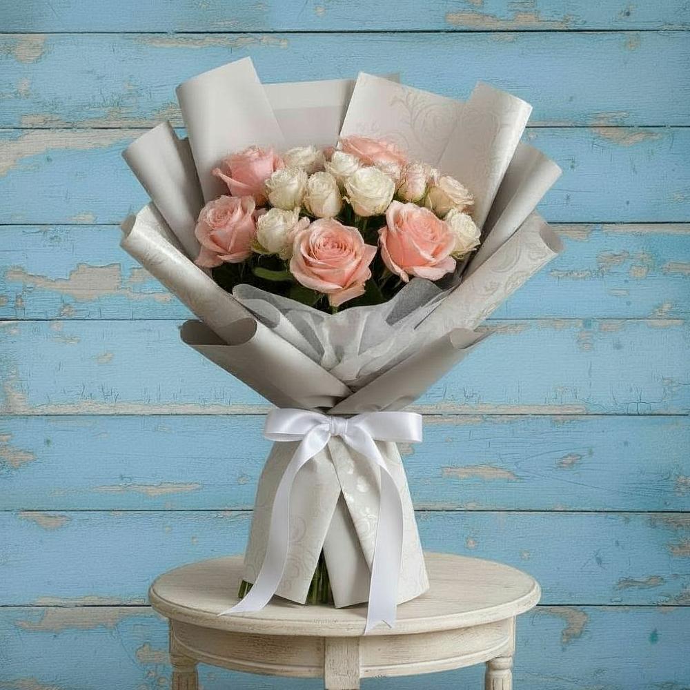 Букет цветов из: Розы в Кузнечное