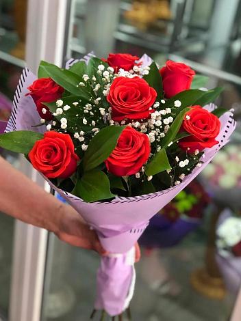 Букет цветов из: Розы в Кузнечное