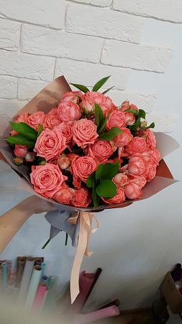 Букет цветов из: Розы в Кузнечное