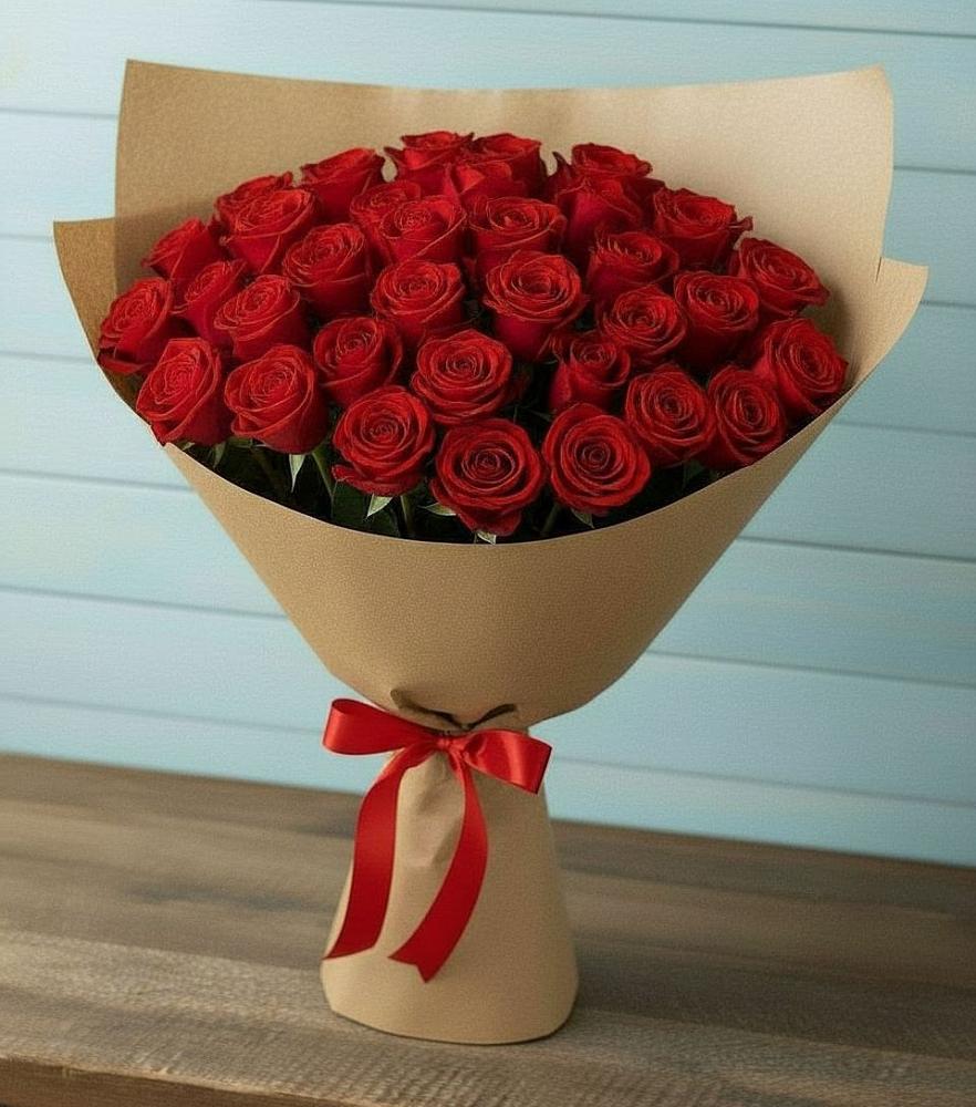 Букет Красные розы Милано в Кузнечное