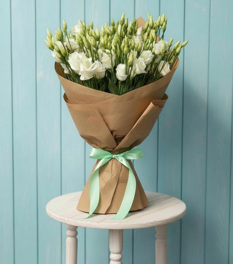 Букет цветов из: Лизиантусы в Кузнечное