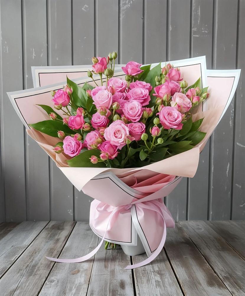 Букет Розовый кустик в Кузнечное