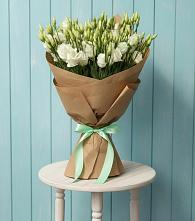 Букет цветов из:  Лизиантусы в Кузнечное