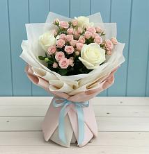 Букет цветов из:  Розы в Кузнечное