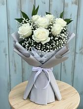 Букет цветов из:  Розы в Кузнечное