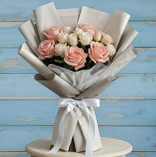 Букет цветов из:  Розы #REPLACE_PRED# Кузнечное