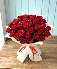 Букет 29 Красных роз в Кузнечное