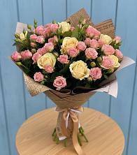 Букет цветов из:  Розы в Кузнечное