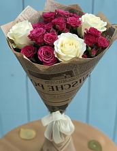 Букет цветов из:  Розы в Кузнечное