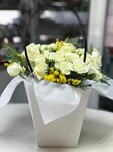 Композиция бриллиант в Кузнечное Цветочная композиция из Розы в Кузнечное
