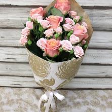 Букет цветов из:  Розы #REPLACE_PRED# Кузнечное