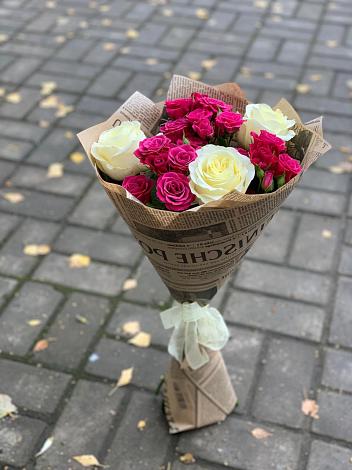Букет цветов из: Розы в Кузнечное