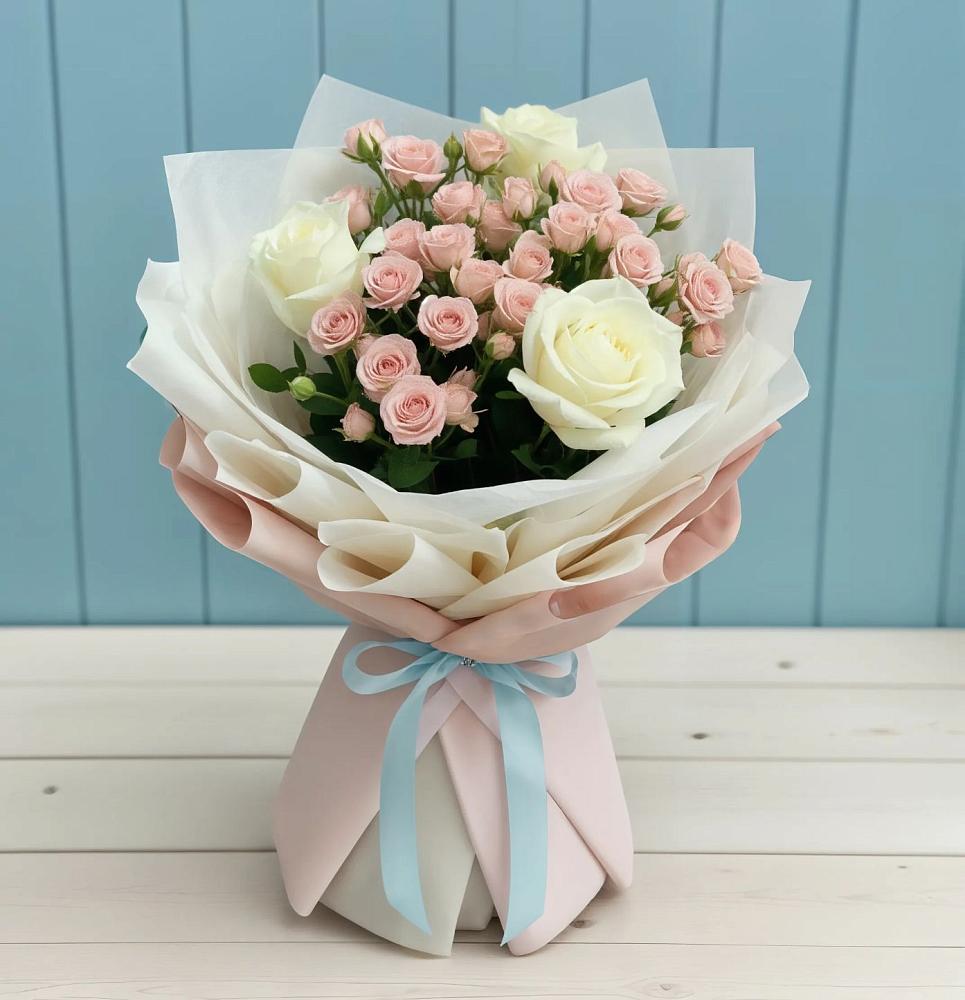 Букет цветов из: Розы в Кузнечное