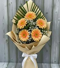 Букет цветов из:  Герберы в Кузнечное