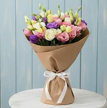 Букет цветов из:  Лизиантусы в Кузнечное